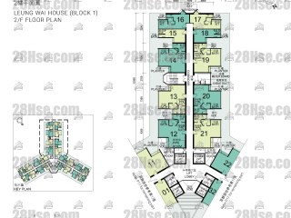 Leung Wai House 2/f FloorPlan