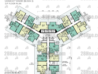 Leung Kit House 2/f FloorPlan