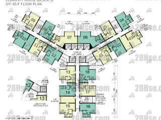 Leung Kit House 3/f To 35/f FloorPlan