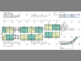 Leung Chi House 17/f To 20/f FloorPlan