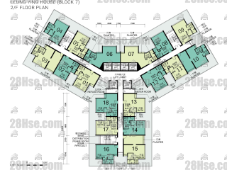 Leung Ying House 2/f FloorPlan