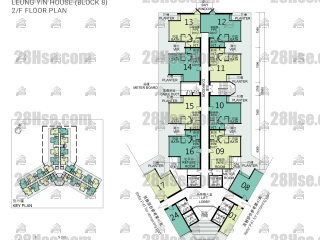 Leung Yin House 2/f FloorPlan