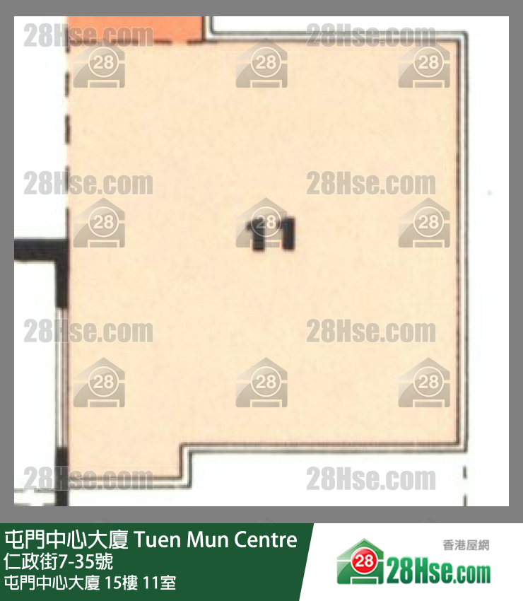 屯門中心大廈 屯門中心大廈15樓 11室 平面圖