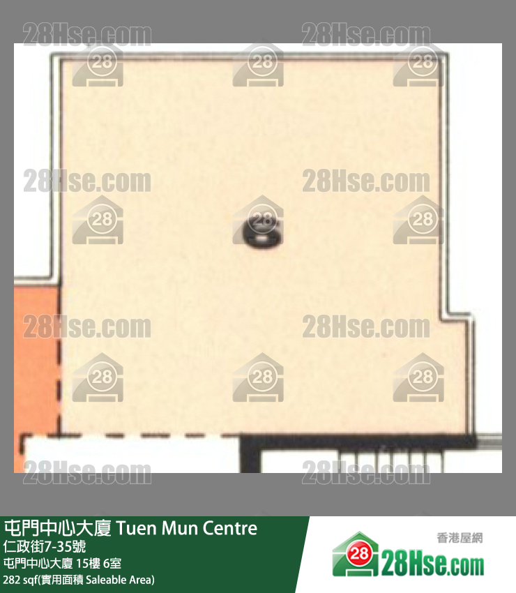 屯门中心大厦 屯门中心大厦 15楼 6室 平面图
