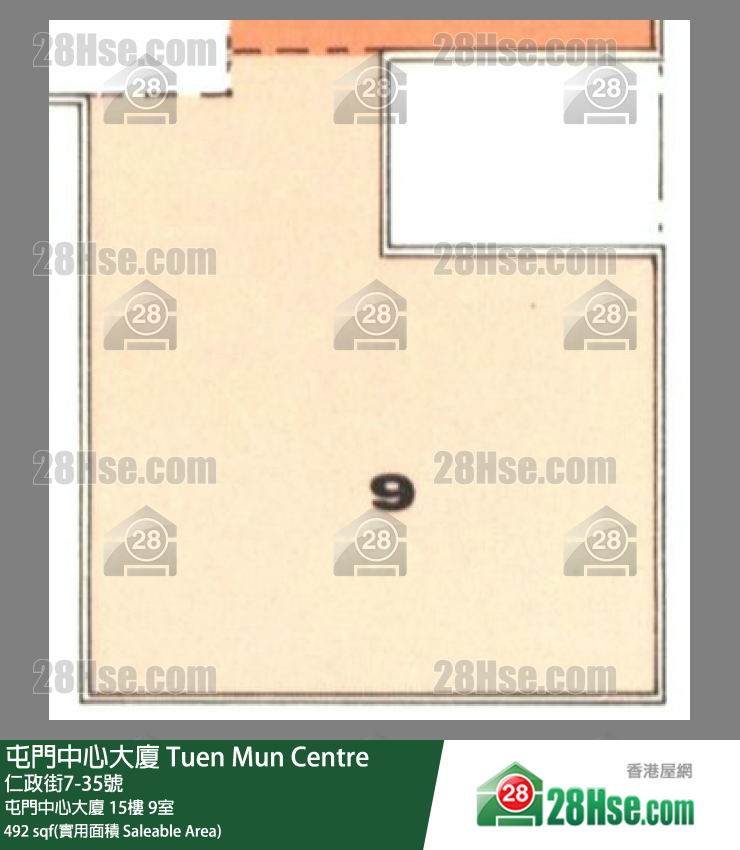 屯门中心大厦 屯门中心大厦 15楼 9室 平面图
