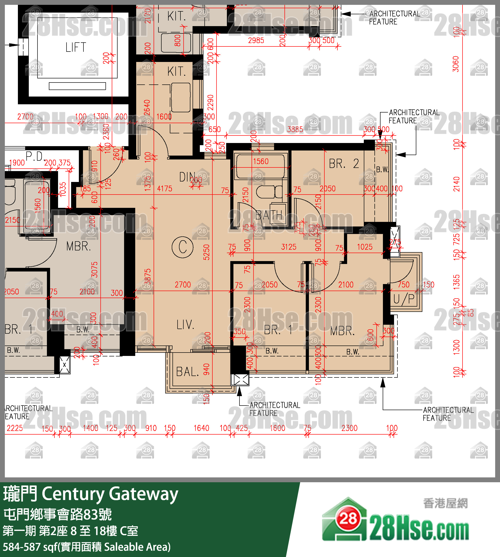Century Gateway Unit FloorPlan (Provided by 28Hse) Century Gateway Unit FloorPlan (Provided by 28Hse)