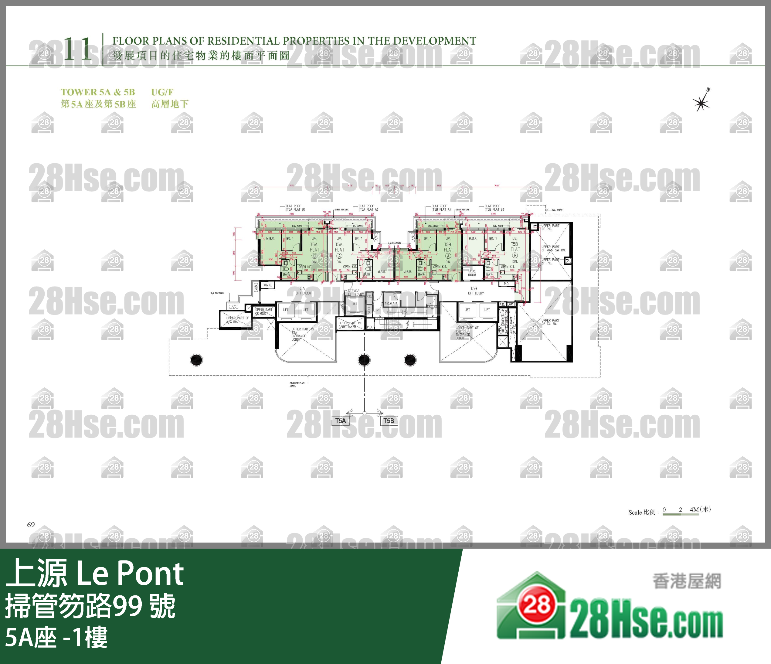 5A座 -1樓 平面圖