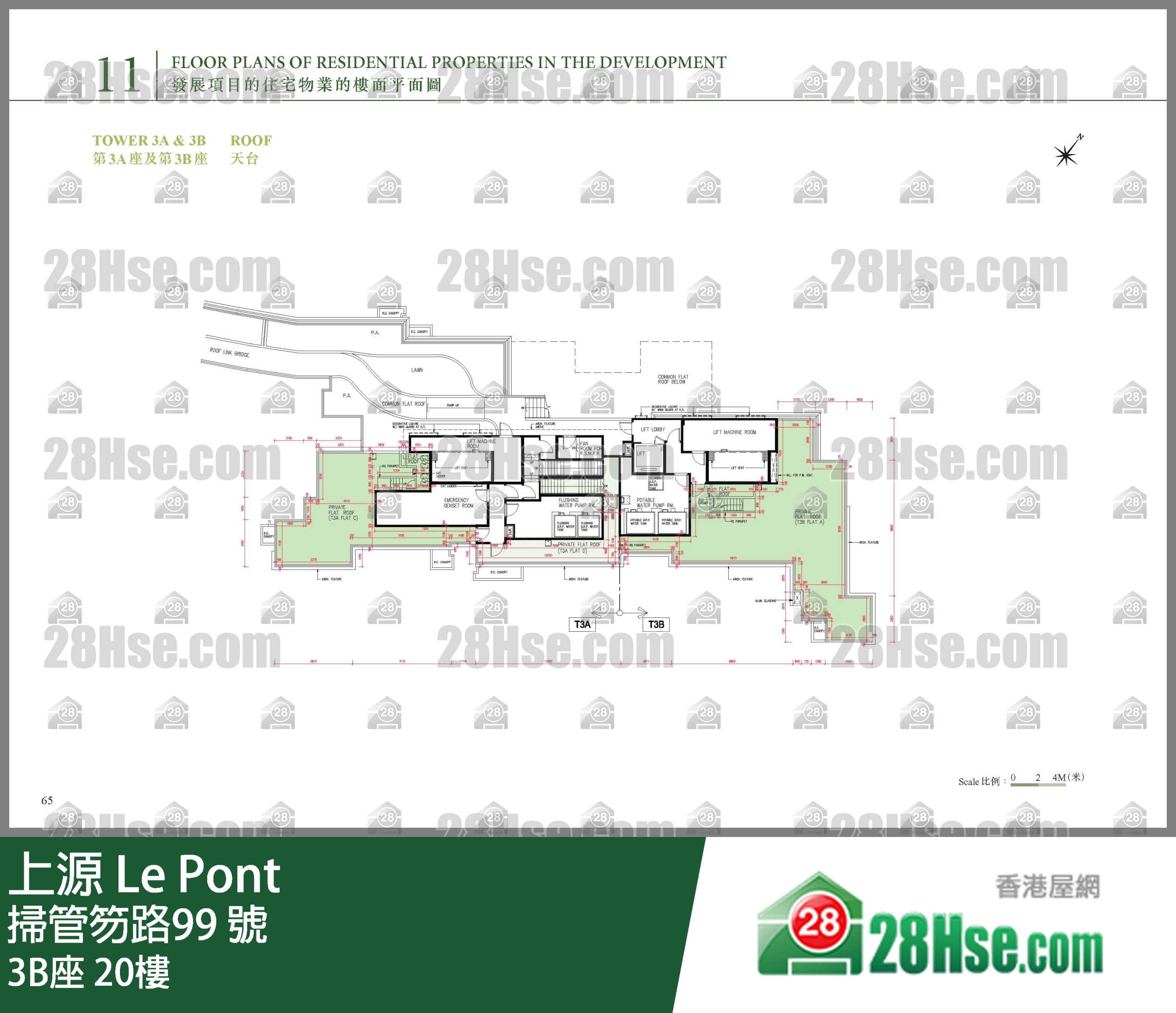 3B座 20樓 平面圖