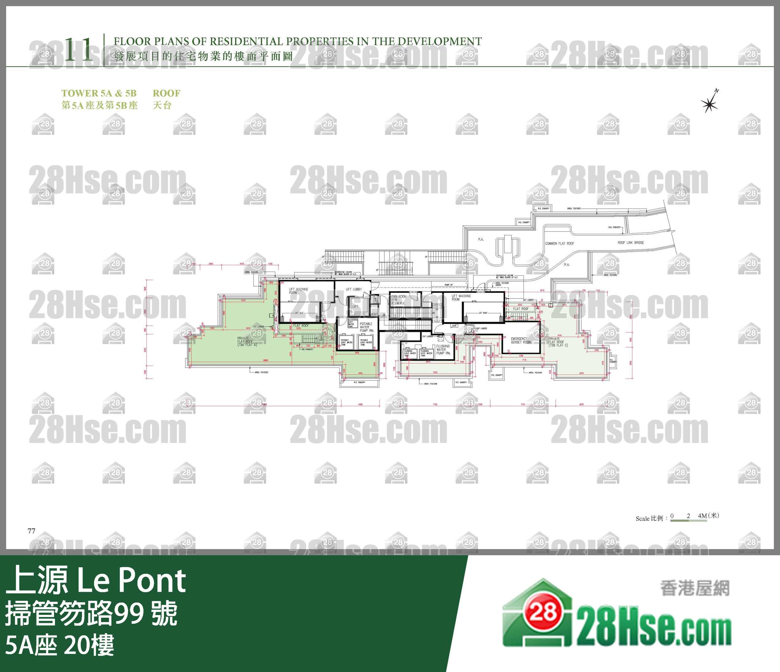5A座 20樓 平面圖