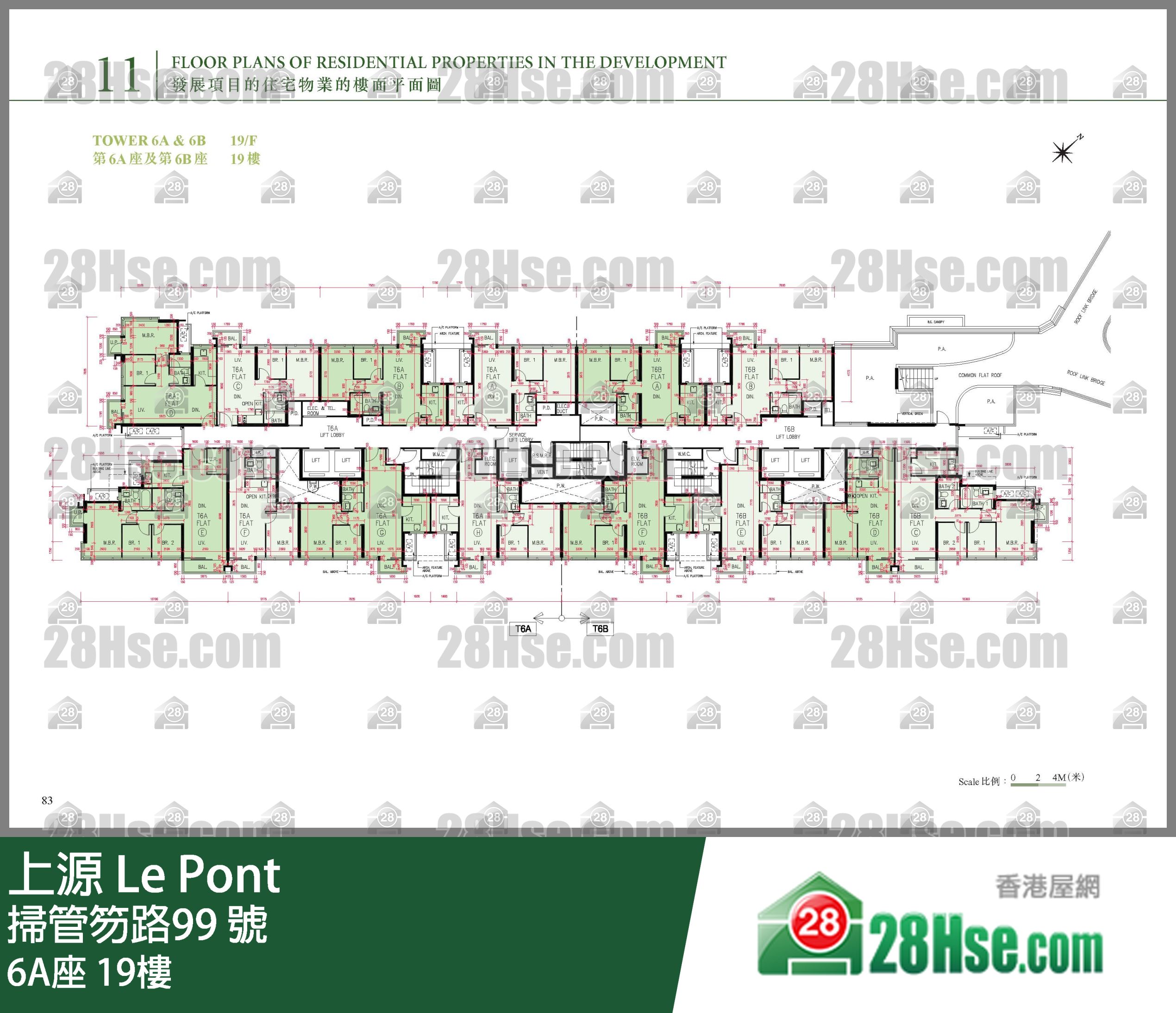 上源 樓層平面圖(由 28Hse 提供)