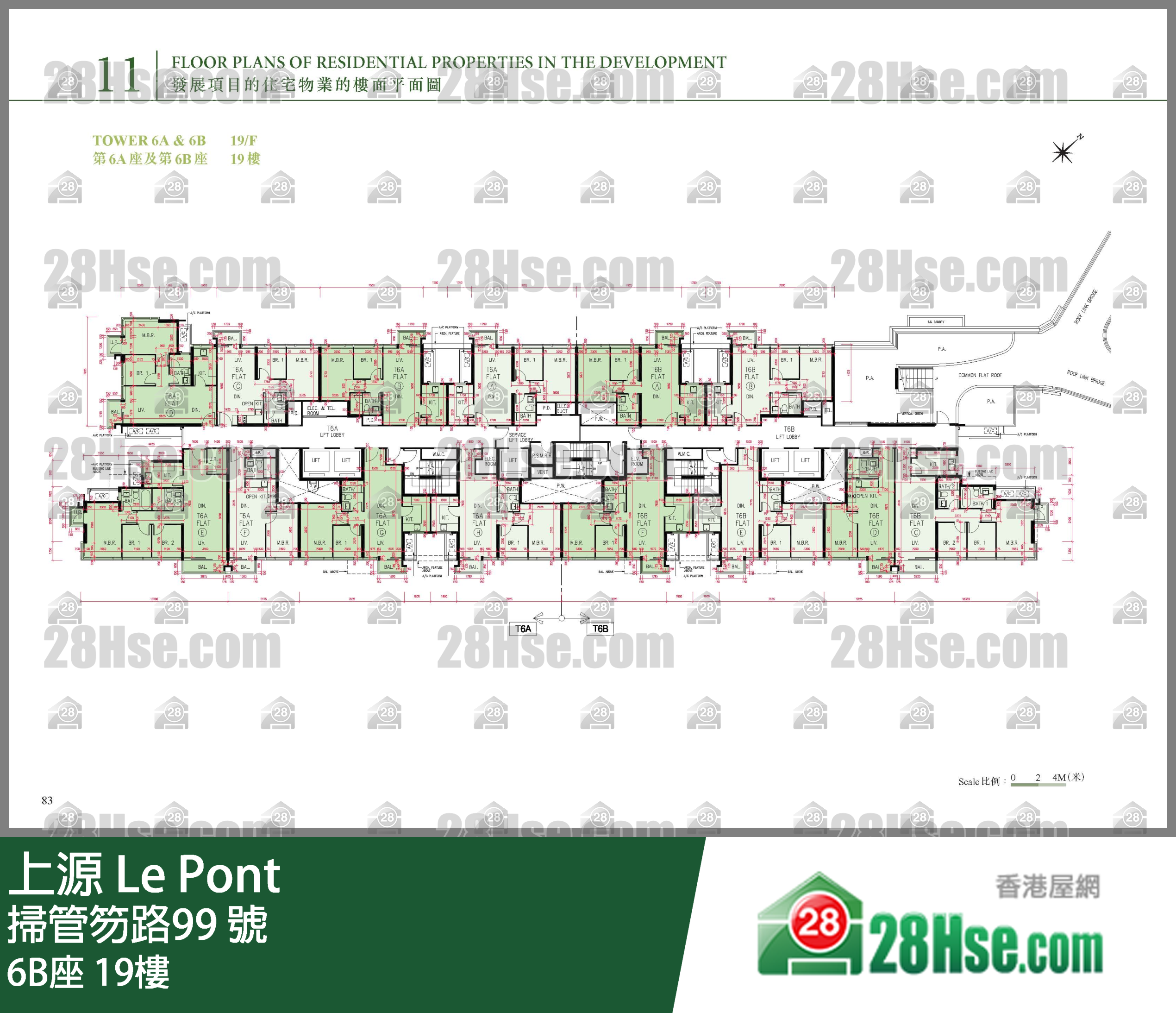 6B座 19樓 平面圖