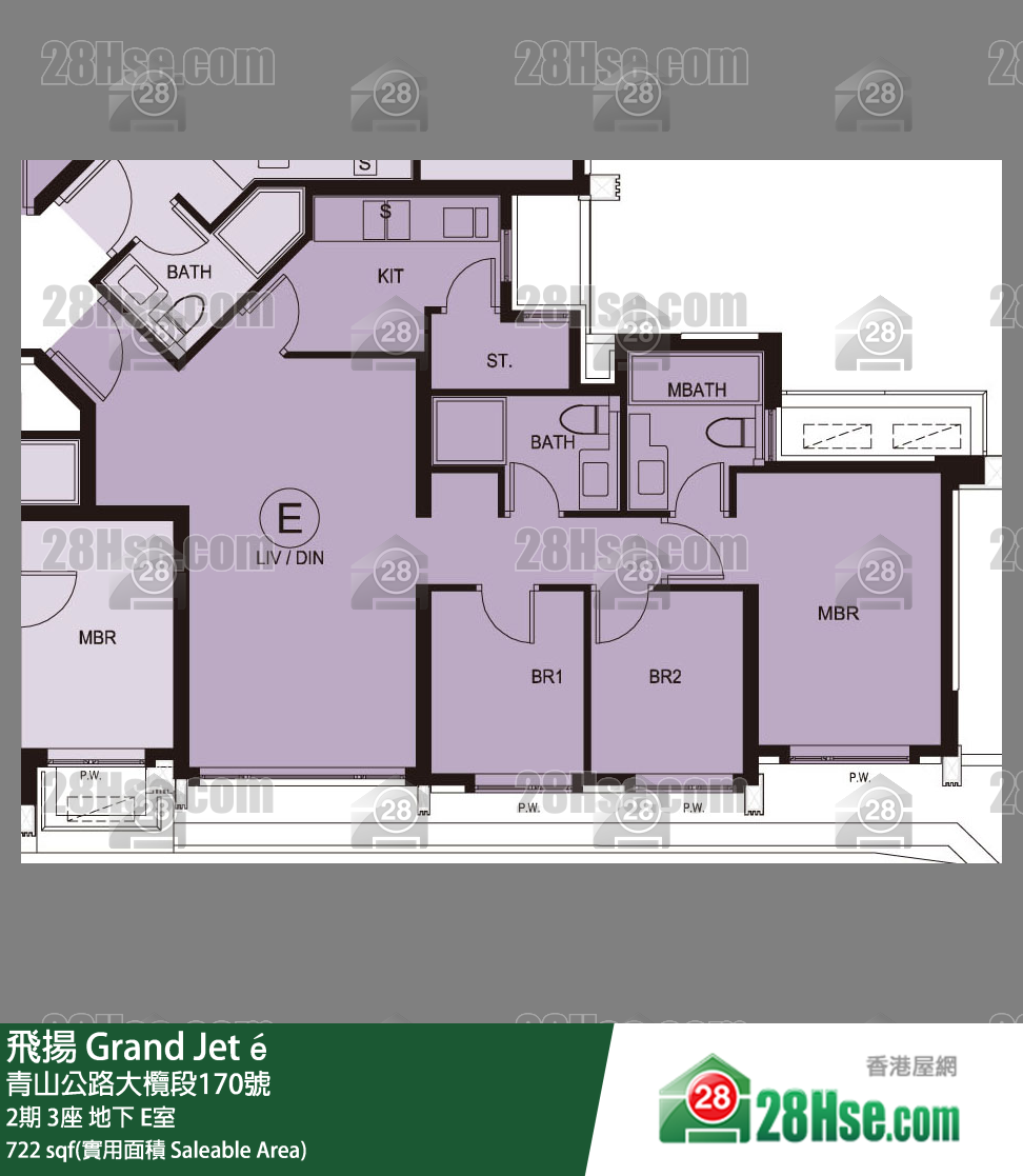 飞扬 2期3座地下 E室 平面图