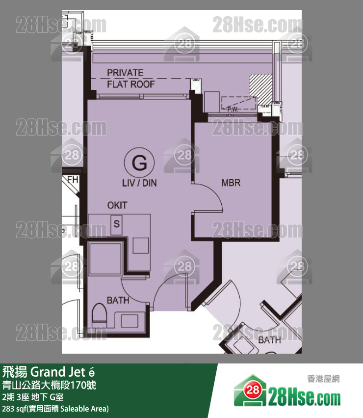 飛揚 2期 3座 G室 平面圖