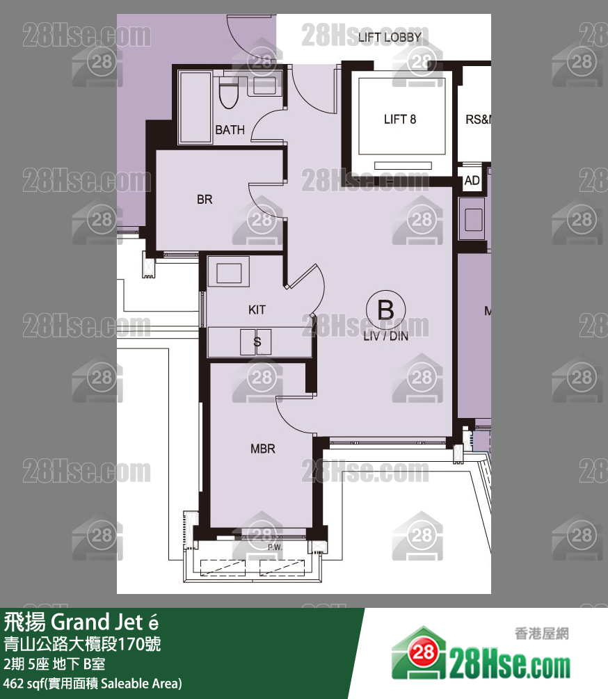 飛揚 2期5座地下 B室 平面圖