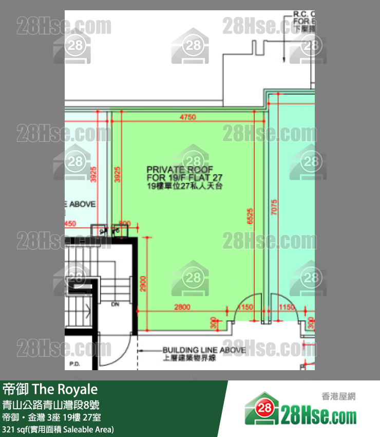 帝御 帝御‧金灣 3座 19樓 27室 平面圖