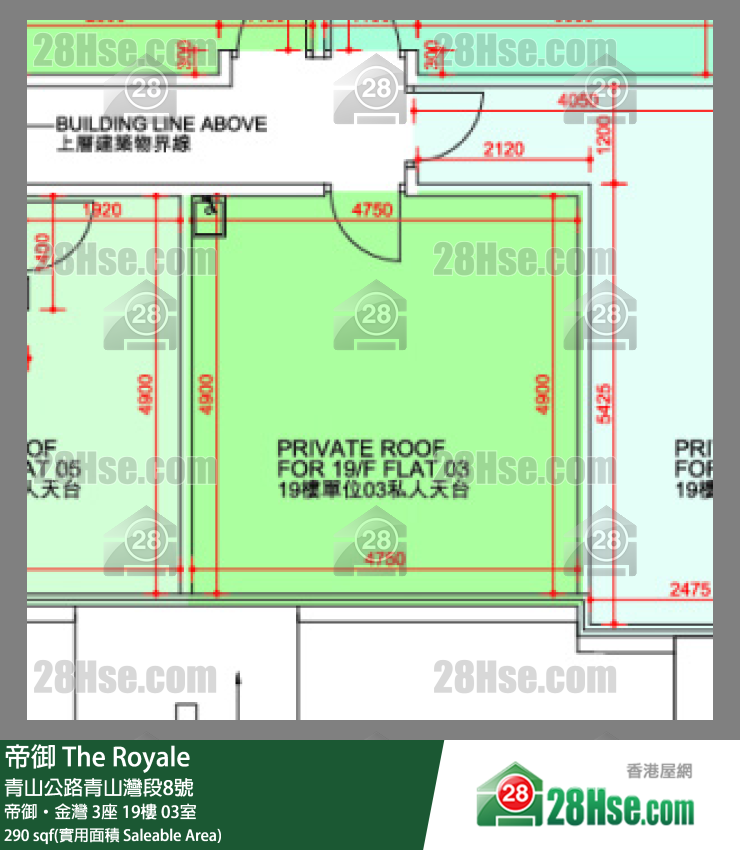帝御 帝御‧金灣 3座 19樓 03室 平面圖