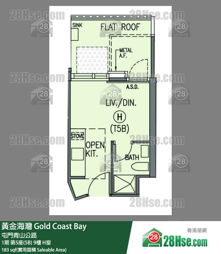 Gold Coast Bay Unit FloorPlan (Provided by 28Hse)
