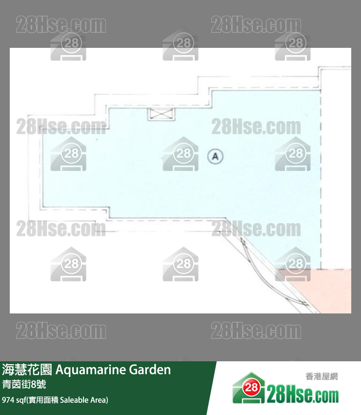 海慧花园 楼宇2座14楼 A室 平面图