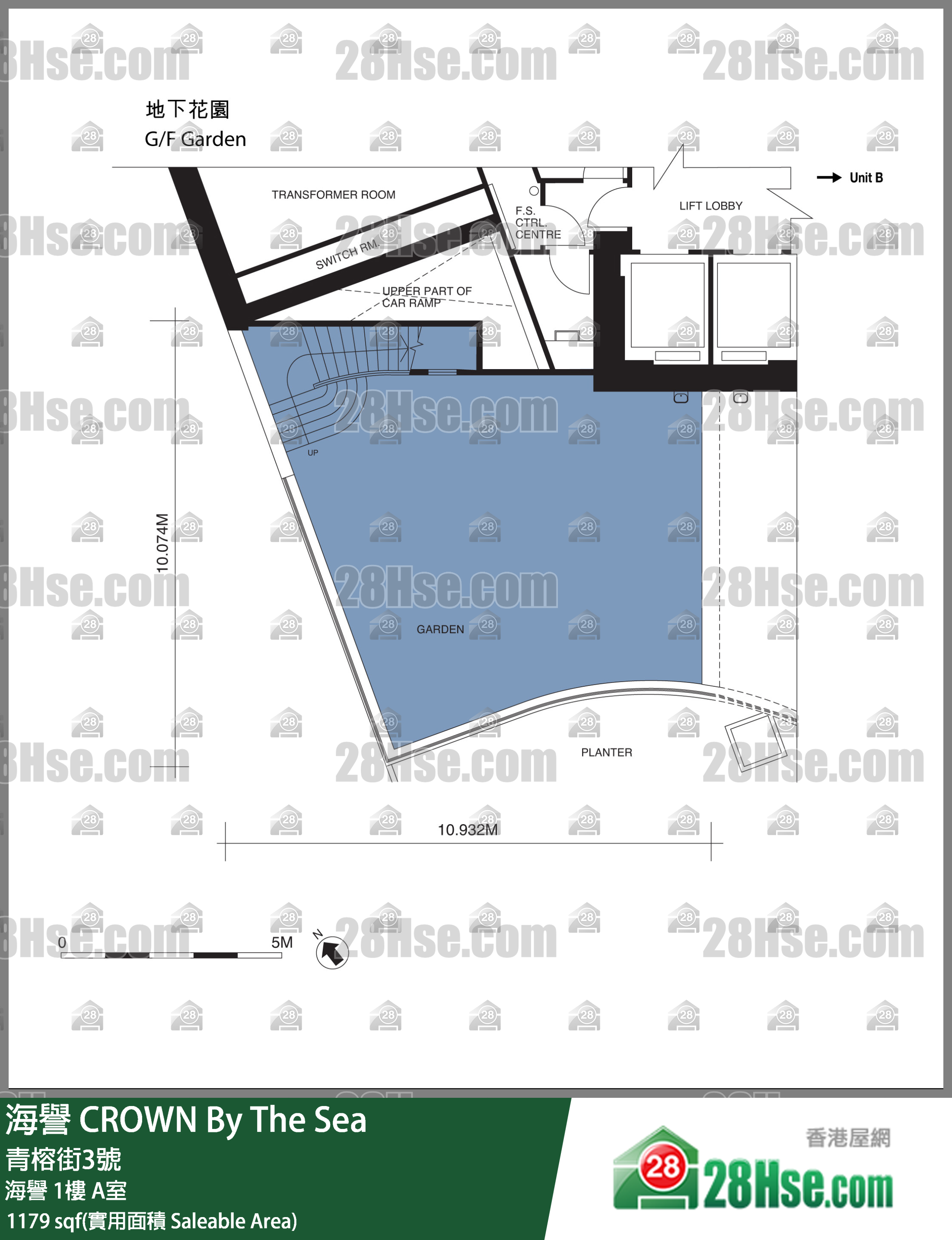 海譽 海譽1樓 A室 平面圖