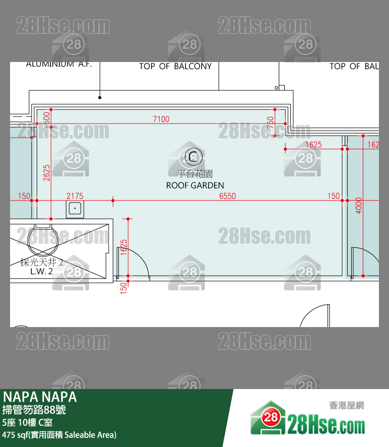 NAPA 大厦5座10楼 C室 平面图