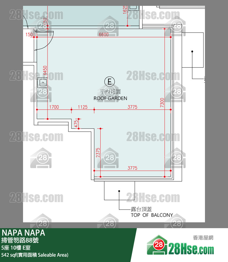NAPA 大厦5座10楼 E室 平面图