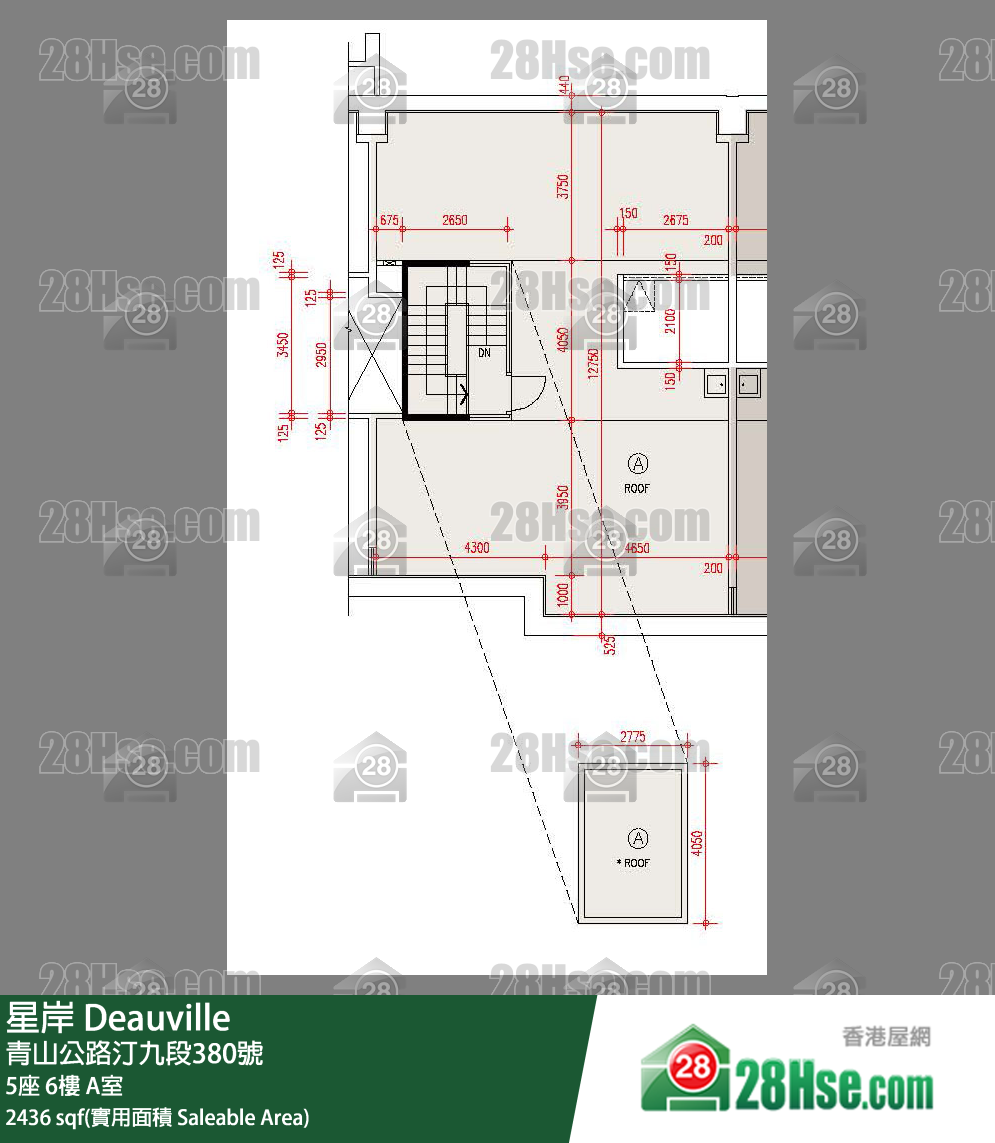 星岸 大廈5座6樓 A室 平面圖