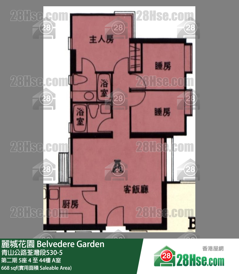Belvedere Garden Unit FloorPlan (Provided by 28Hse) Belvedere Garden Unit FloorPlan (Provided by 28Hse)