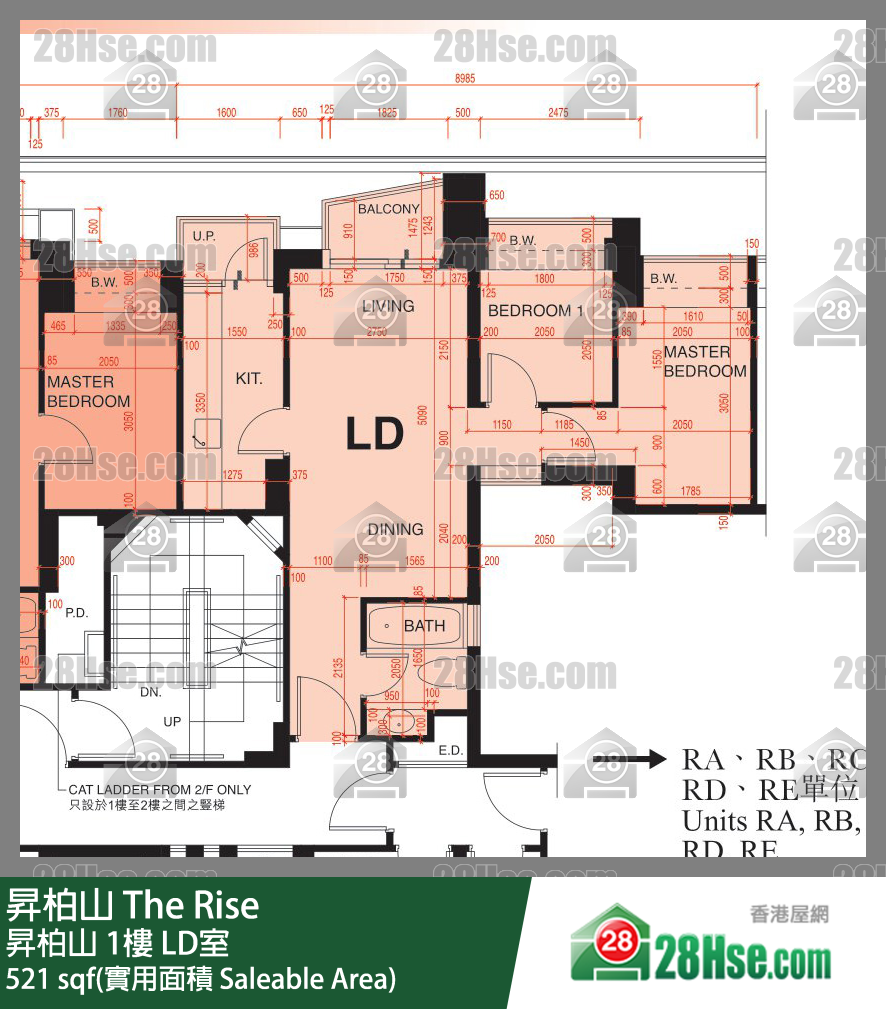 昇柏山 昇柏山 1樓 LD室 平面圖