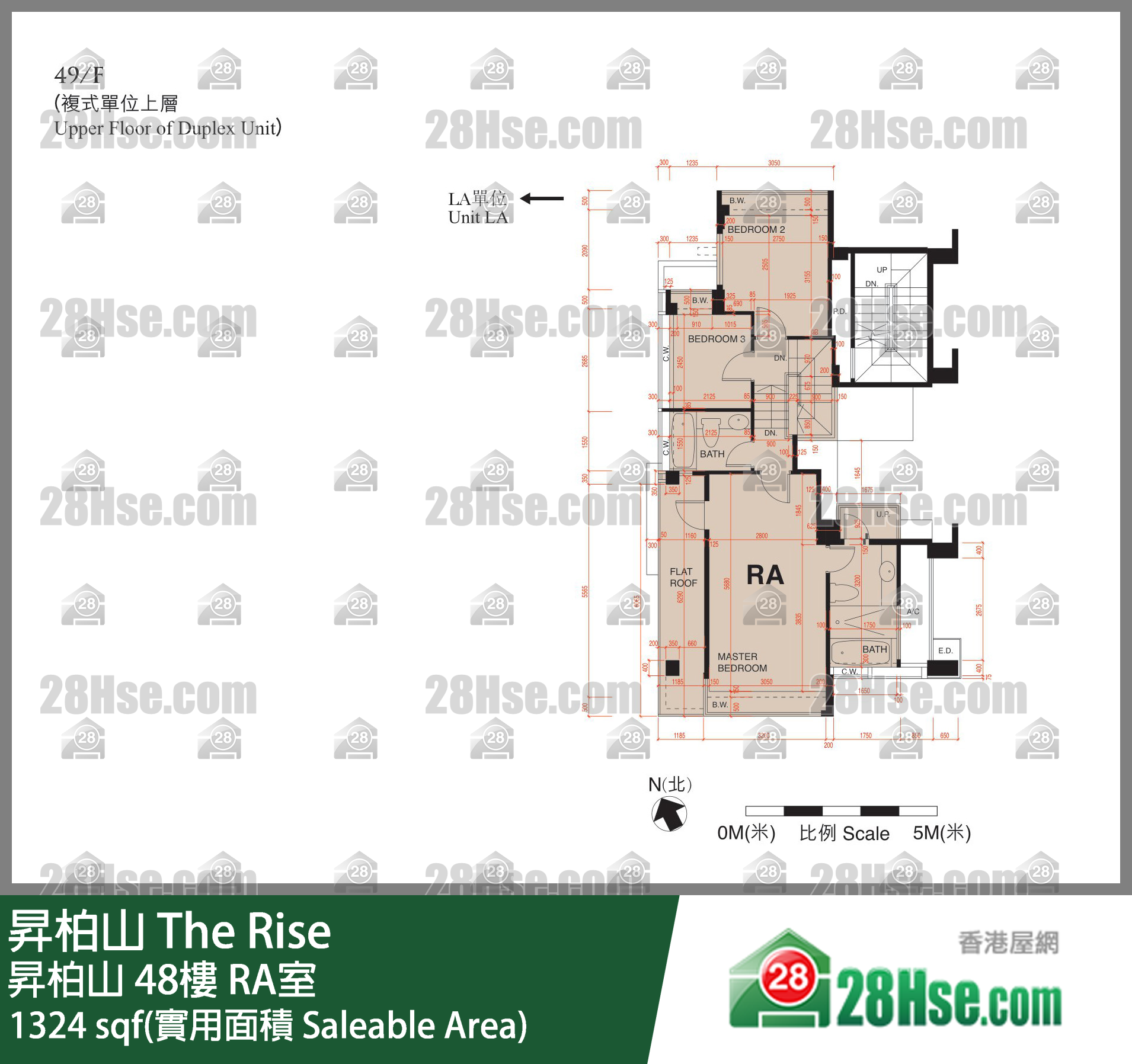 昇柏山 昇柏山 48樓 RA室 平面圖