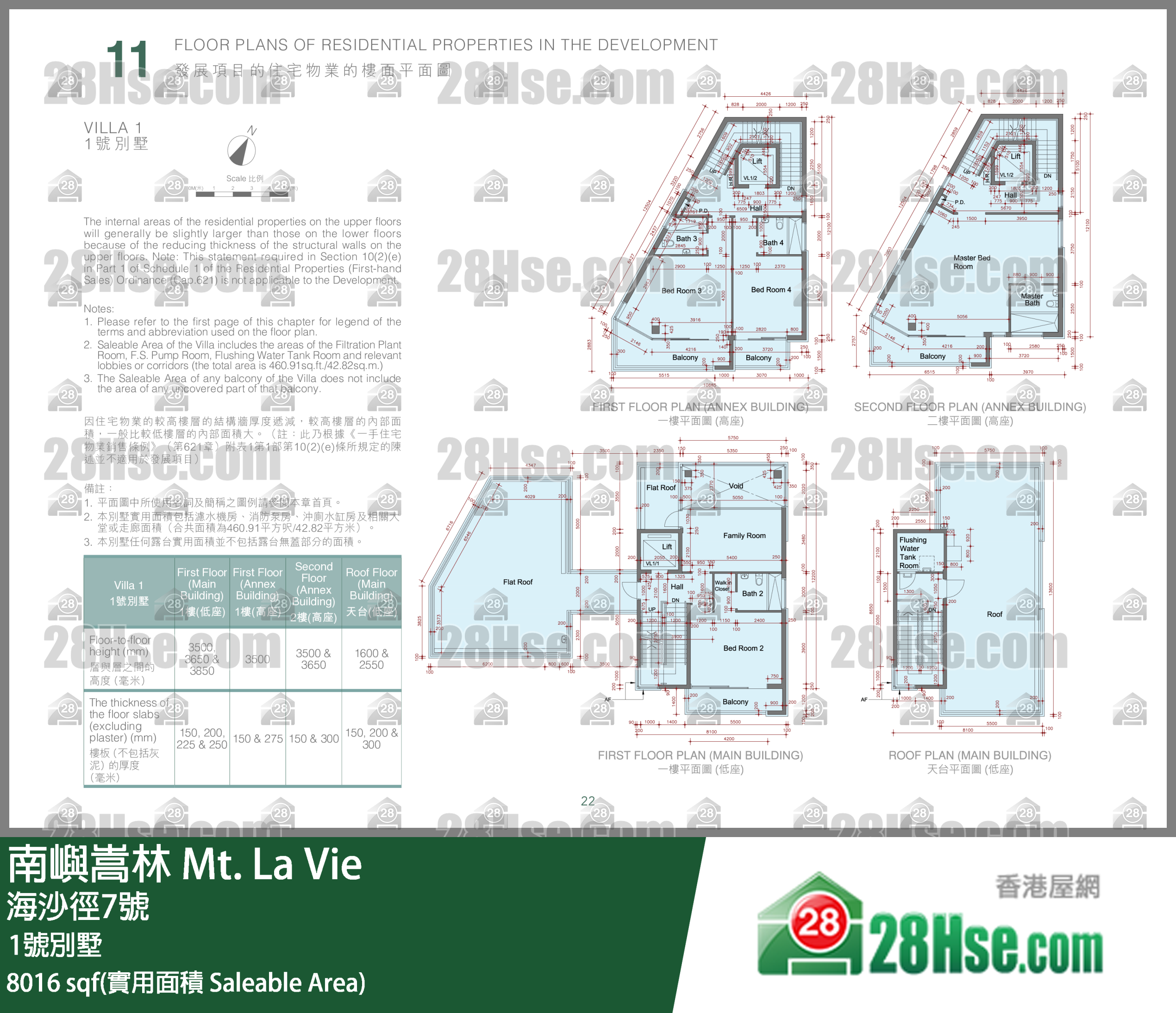 Mt. La Vie, Villa 1,villa 1,house FloorPlan