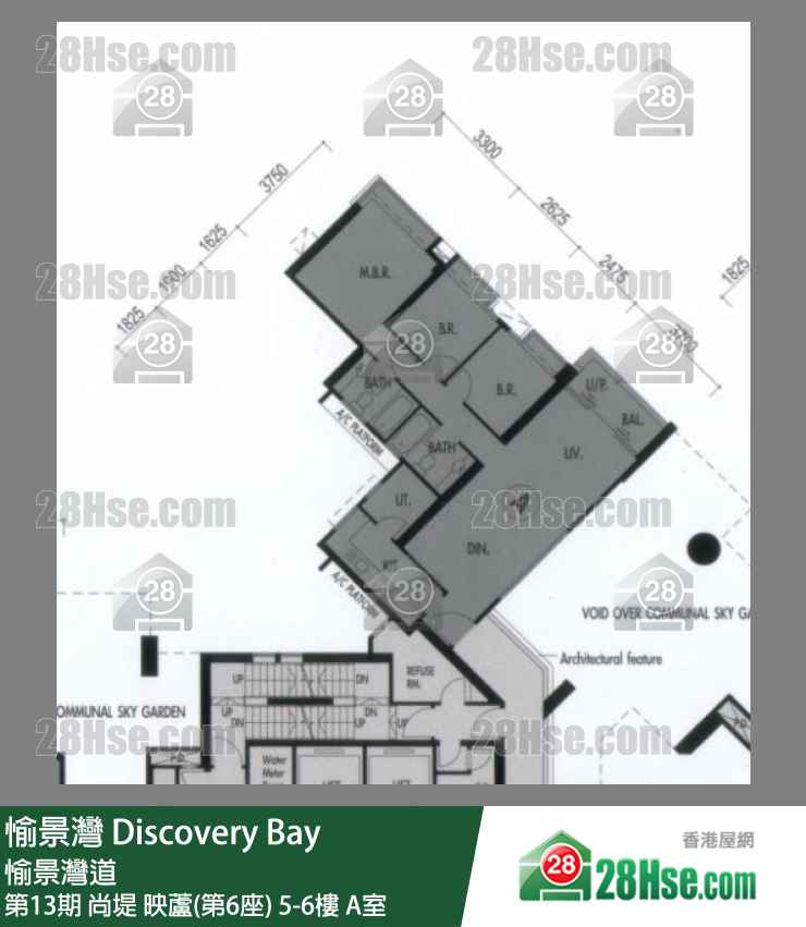 愉景灣 第13期 尚堤映蘆(第6座)5樓 A室 平面圖