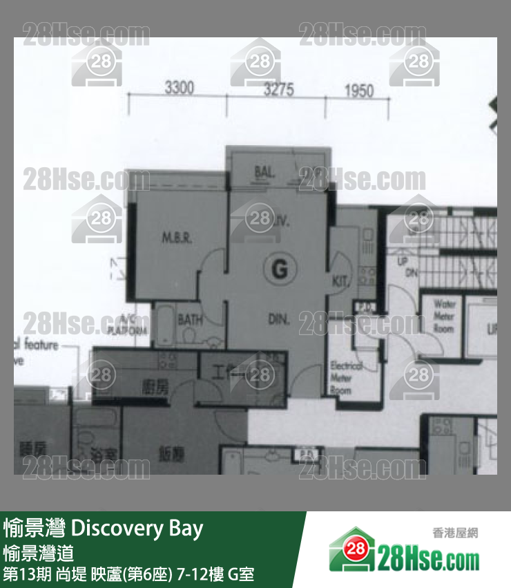 愉景灣 第13期 尚堤映蘆(第6座)10樓 G室 平面圖