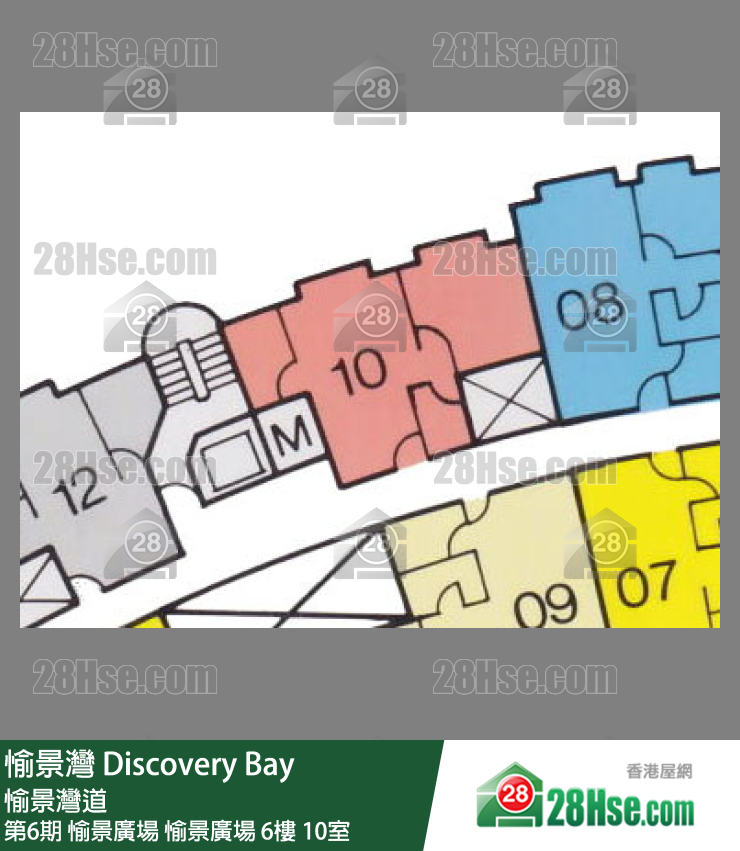 愉景灣 第6期 愉景廣場愉景廣場6樓 10室 平面圖