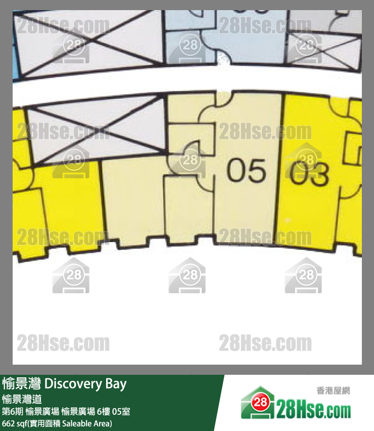 愉景灣 第6期 愉景廣場愉景廣場6樓 05室 平面圖