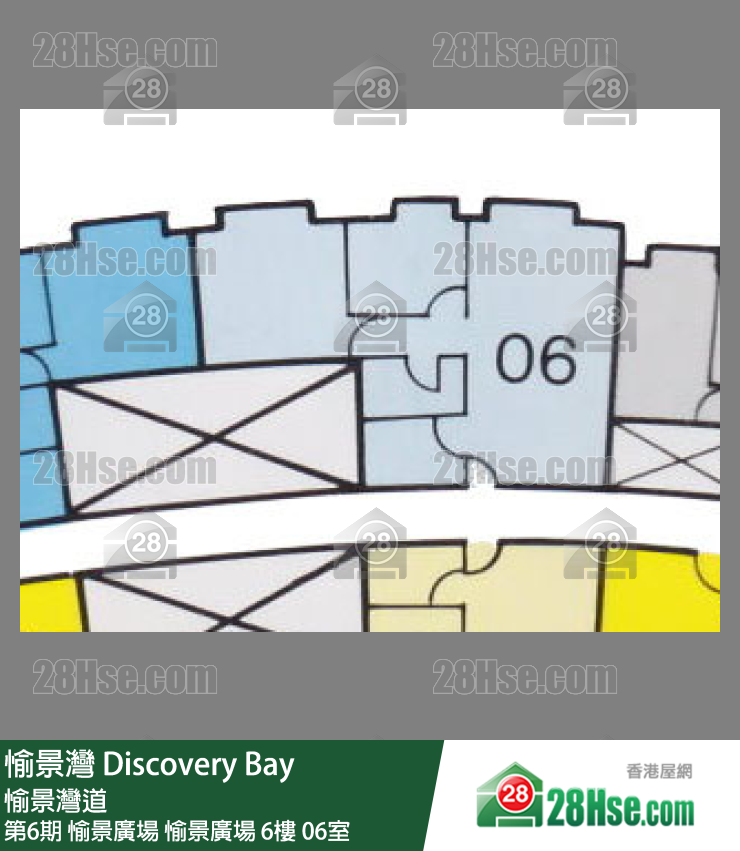愉景灣 第6期 愉景廣場愉景廣場6樓 06室 平面圖