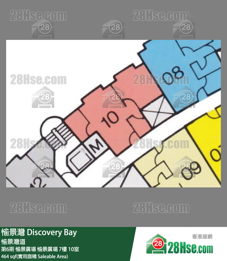 愉景灣 第6期 愉景廣場愉景廣場7樓 10室 平面圖