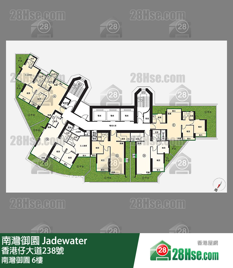 Jadewater 6/f FloorPlan