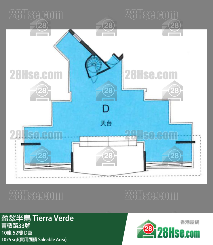 Tierra Verde Unit FloorPlan (Provided by 28Hse)