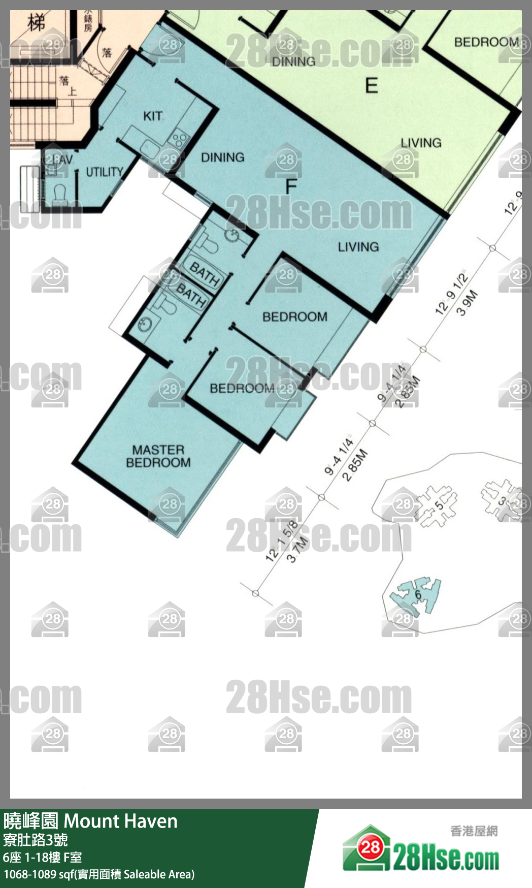 Mount Haven Unit FloorPlan (Provided by 28Hse)