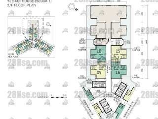 Block 1 2/f FloorPlan
