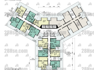Block 3 2/f FloorPlan