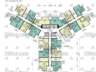 Block 3 3/f FloorPlan