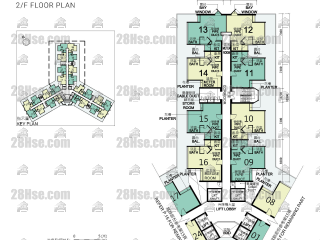 King Fat House 2/f FloorPlan