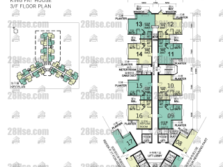 King Fat House 3/f FloorPlan