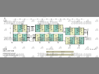 Leung Fat House 3/f To 20/f FloorPlan