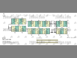 Yin Fat House 3/f To 20/f FloorPlan