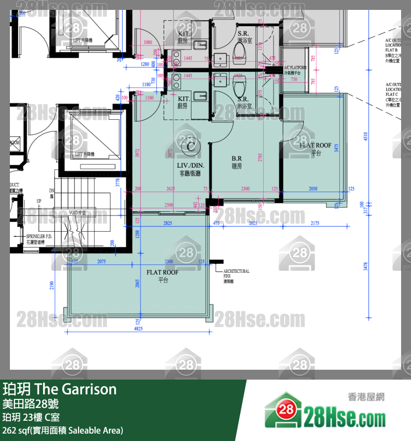珀玥 珀玥 23樓 C室 平面圖