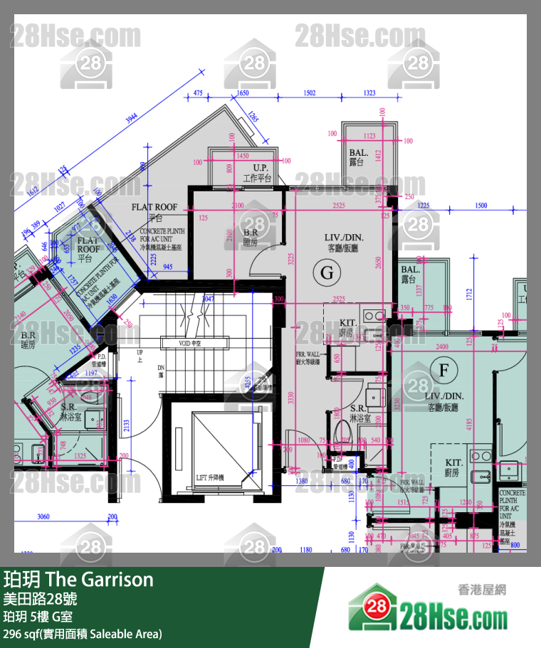 珀玥 珀玥 5樓 G室 平面圖