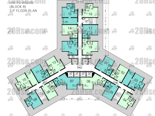 Block 8 2/f FloorPlan