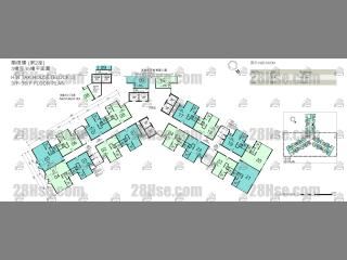 Block 2 3/f To 35/f FloorPlan